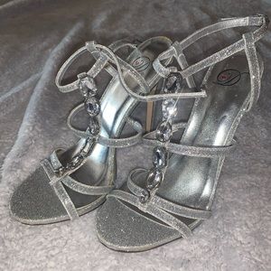 Sparkly heels